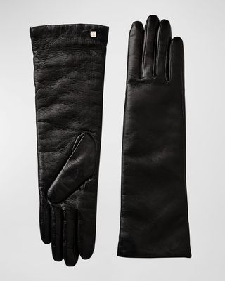 Medium Stacked Nappa Leather Gloves
