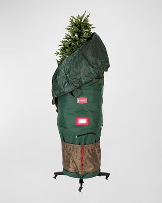 Medium Upright Christmas Tree Storage Bag With Rolling Stand