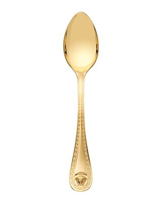 Medusa Gold-Plated Teaspoon