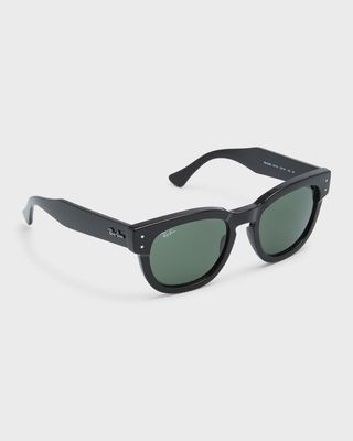 Mega Hawkeye Plastic Square Sunglasses, 53MM