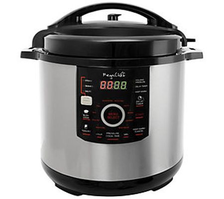 MegaChef 12-Quart Steel Digital Pressure Cooker