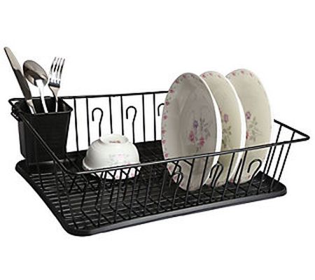 MegaChef 17.5" Single-Level Dish Rack