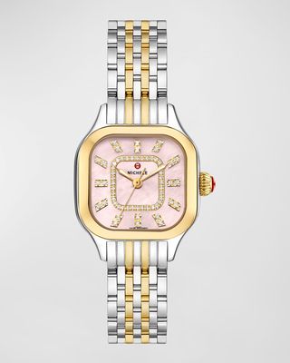Meggie Diamond Dial and Mother-of-Pearl Watch, Peony