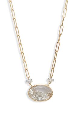 Meira T Diamond Shaker Pendant Necklace in Yellow Gold