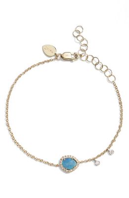 Meira T Opal & Diamond Bracelet in Blue