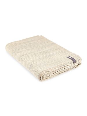 Melange Cotton Yoga Blanket - Sandstone - Sandstone