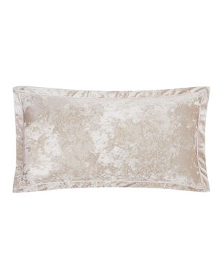 Melange Velvet Bolster Pillow