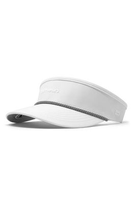 Melin Coast Hydro Snapback Visor in White 