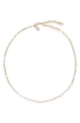 Melinda Maria Samantha Baby Chain Link Necklace in Gold