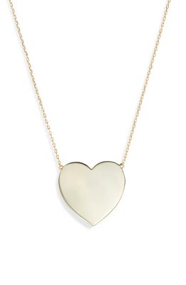 Melinda Maria You Have My Heart Necklace in Gold