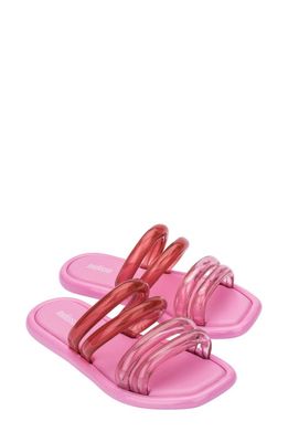Melissa Airbubble Slide Sandal in Pink