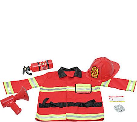 Melissa & Doug Fire Chief Role Play Costume Set