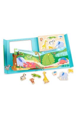Melissa & Doug In the Jungle Book & Puzzle Play Set in Multi