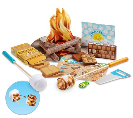 Melissa & Doug Let's Explore Campfire S'mores P lay Set