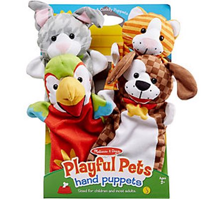 Melissa & Doug Playful Pets Hand Puppets