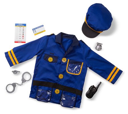 Melissa & Doug Police Officer Costume Role Play Set