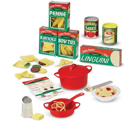 Melissa & Doug Prepare & Serve Toy Pasta Set