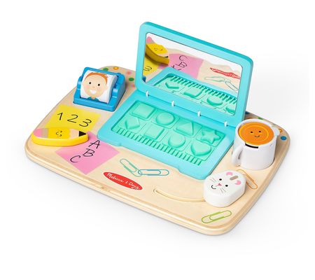 Melissa & Doug Work & Play Desktop Activity Boa rd