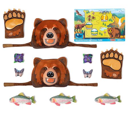 Melissa & Doug YELLOWSTONE Grizzly Bear Game Pl ay Set