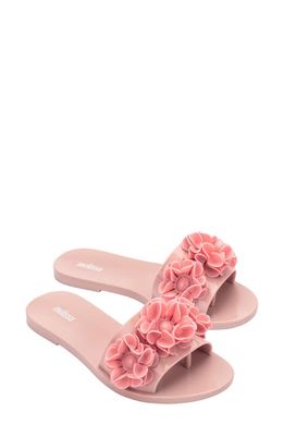 Melissa Babe Springtime Slide Sandal in Pink 