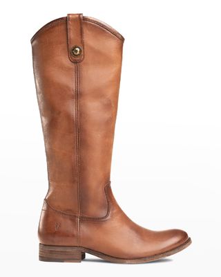 Melissa Button Leather Tall Riding Boots