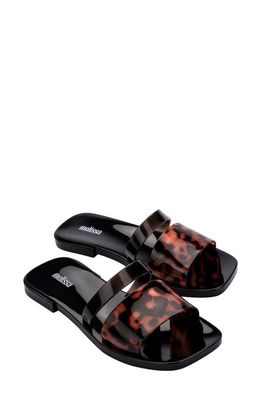 Melissa Ivy Water Resistant Slide Sandal in Black 