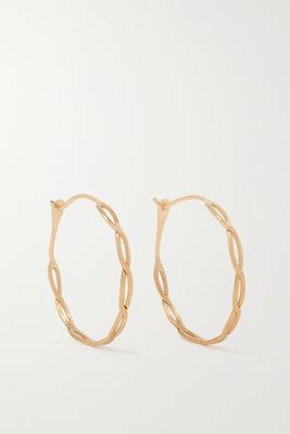 Melissa Joy Manning - 14-karat Recycled Gold Hoop Earrings - one size