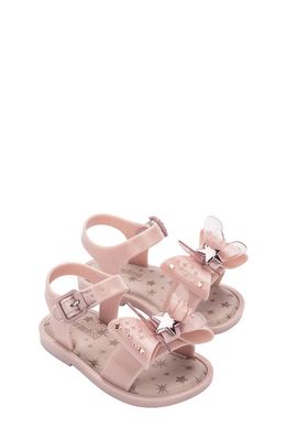 Melissa Kids' Mini Mar Star Sandal in Pink Glitt