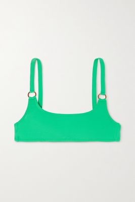 Melissa Odabash - Bari Embellished Bikini Top - Green