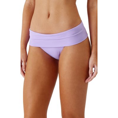 Melissa Odabash Brussels Foldover Bikini Bottoms in Lavender