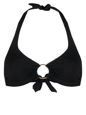 Melissa Odabash Brussels halterneck bikini top - Black