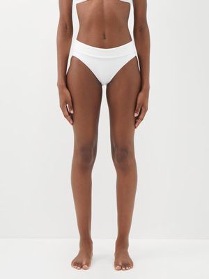 Melissa Odabash - Brussels High-rise Bikini Briefs - Womens - White