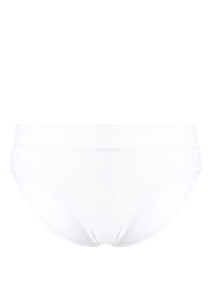 Melissa Odabash Brussels logo-tag bikini bottoms - White