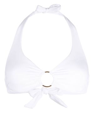 Melissa Odabash Brussels ring-detail bikini top - White