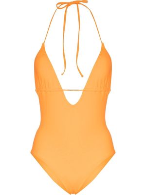Melissa Odabash Casablanche halterneck swimsuit - Orange