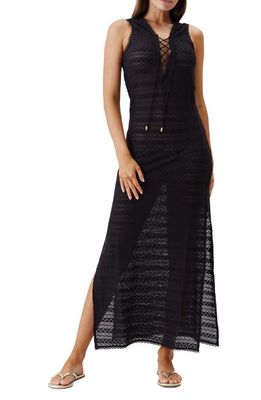 Melissa Odabash Maddie Cover-Up Maxi Dress in Black