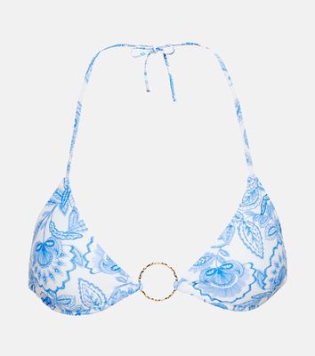 Melissa Odabash Miami floral bikini top