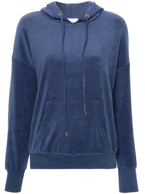 Melissa Odabash Nora terry-cloth hoodie - Blue