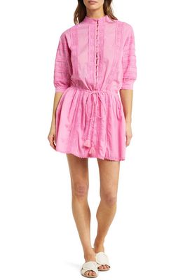 Melissa Odabash Rita Cover-Up Dress in Pink