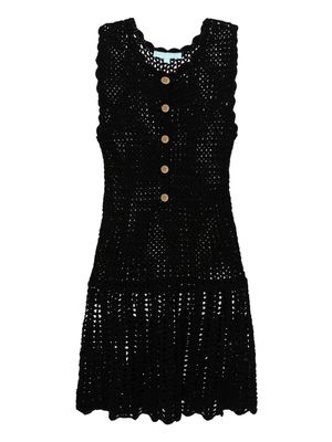 Melissa Odabash Rosie crochet minidress - Black