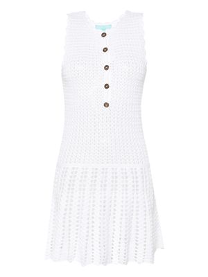 Melissa Odabash Rosie crochet minidress - White