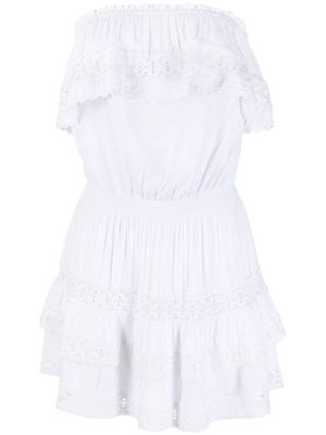 Melissa Odabash Salma strapless mini dress - White