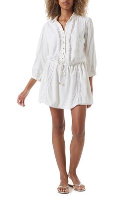 Melissa Odabash Scarlett Cover-Up Dress in Cream