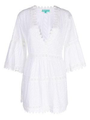 Melissa Odabash Victoria cotton dress - White