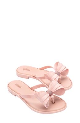 Melissa Slim V Ad Water Resistant Flip Flop in Pink