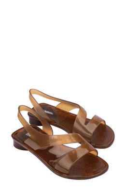 Melissa The Real Jelly Sandal in Brown