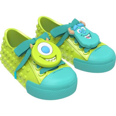 Melissa x Disney® Polibolha Sneaker in Green/Blue 