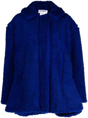Melitta Baumeister faux-shearling shirt jacket - Blue