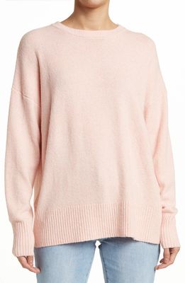 Melrose and Market Long Sleeve Sweater in Pink Smoke