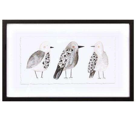 Melrose Framed Bird Print 19"L